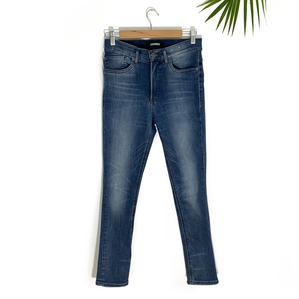 Express | High Rise Stretch+ Legging Denim Jeans